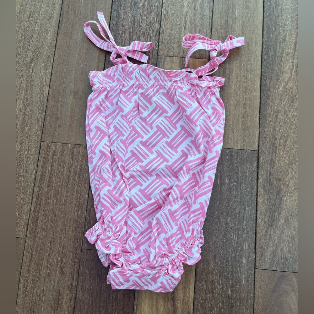 Beaufort Bonnet Company: Pink Tie Bubble Size 6-12m